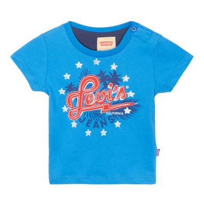Levi's Baby boys' blue star printed t-shirt